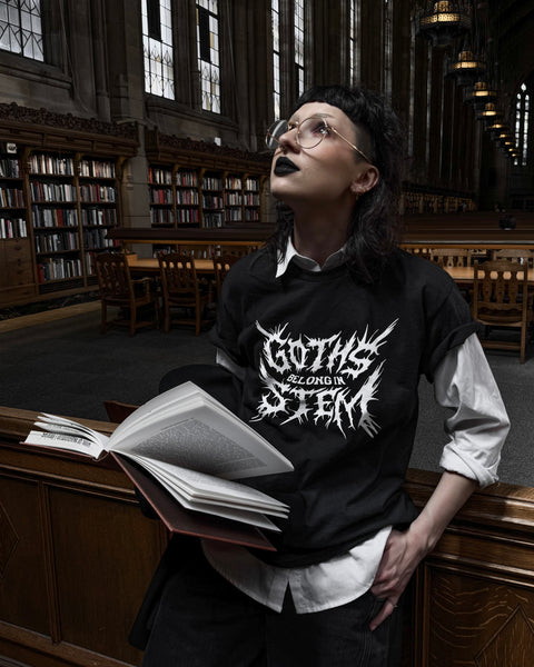 (Preorder) Goths Belong in STEM TShirt