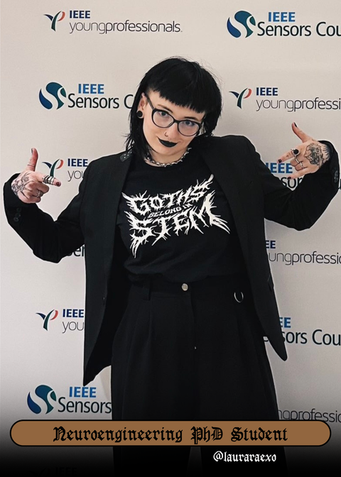 (Preorder) Goths Belong in STEM TShirt